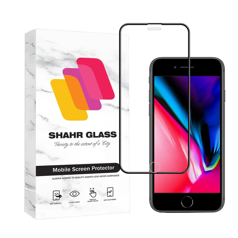 محافظ صفحه نمایش شهر گلس مدل BAGAIRS مناسب برای گوشی موبایل اپل iPhone 8 / 7 / 6s / 6