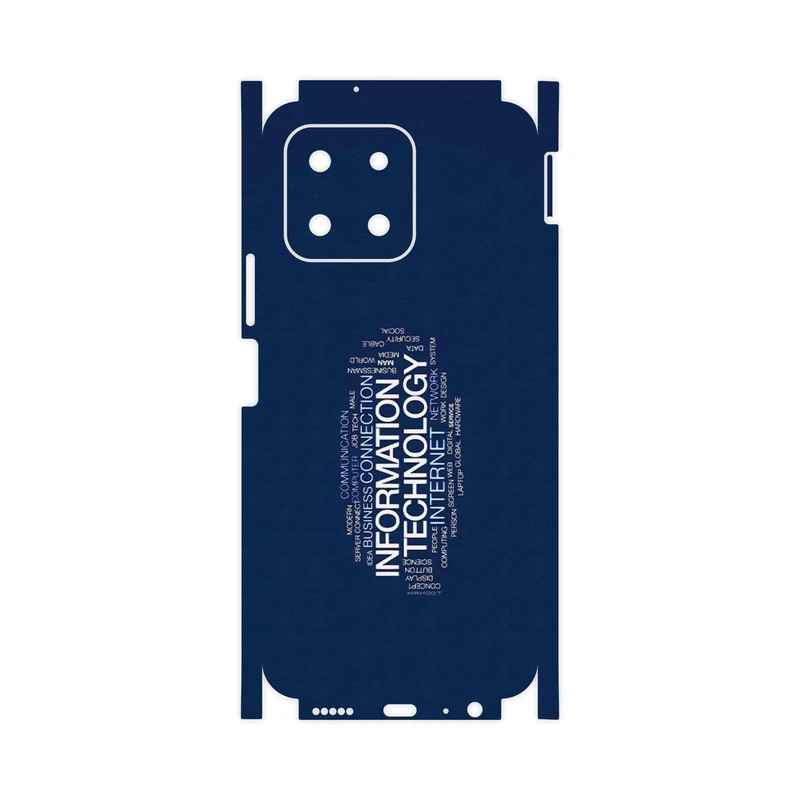 برچسب پوششی ماهوت مدل IT Science-FullSkin مناسب برای گوشی موبایل آنر X6