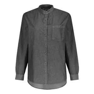 شومیز آستین بلند یقه ایستاده زنانه پاتن جامه مدل 04F4644