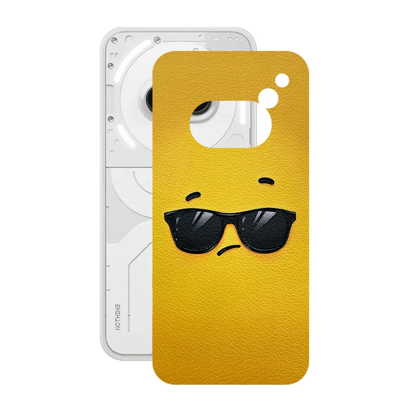 برچسب پوششی ریمکس مدل Leth طرح عینکی مناسب برای گوشی موبایل ناتینگ فون (2a)