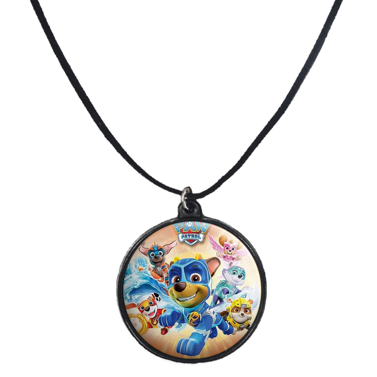 گردنبند پرمانه طرح سگ های نگهبان کد pmb.221 مدل دو طرفه