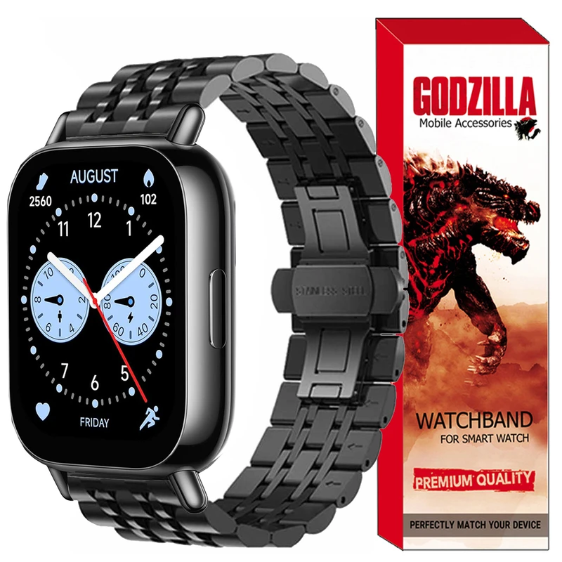 بند گودزیلا مدل 7BID مناسب برای ساعت هوشمند شیائومی Redmi Watch 5 Lite 22MM