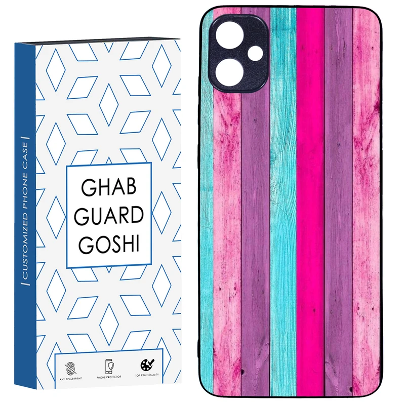 کاور قاب گارد گوشی طرح چوب رنگی کد TPU-253 مناسب برای گوشی موبایل سامسونگ Galaxy A05