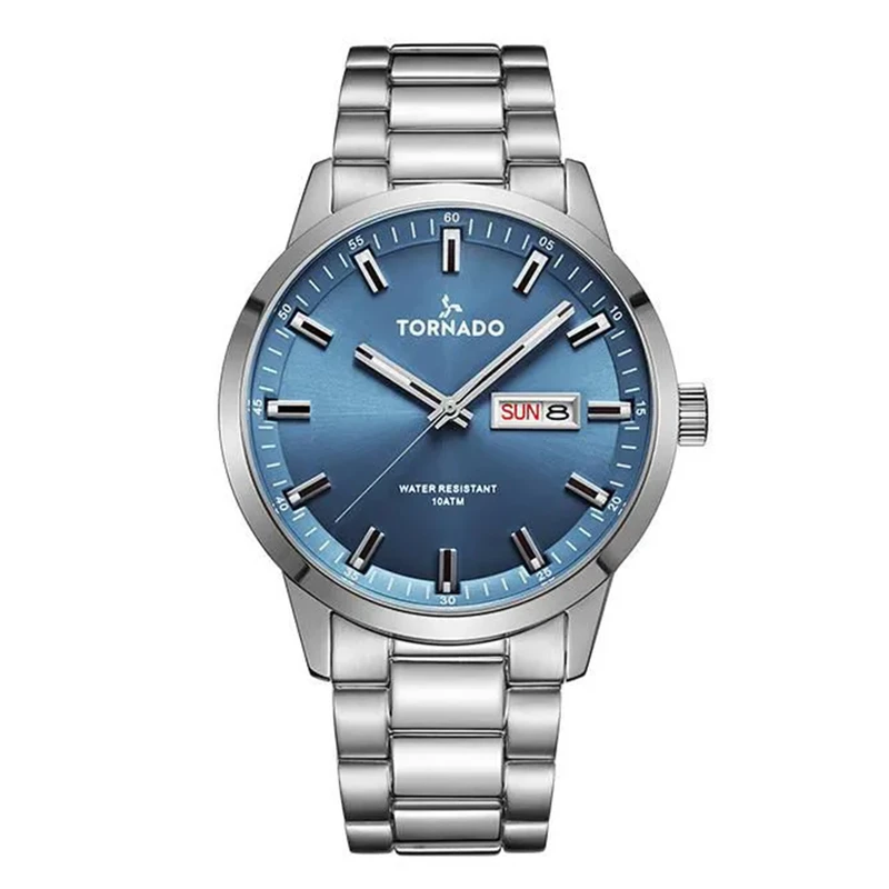 ساعت مچی عقربه‌ای مردانه تورنادو مدل T23001-SBSL