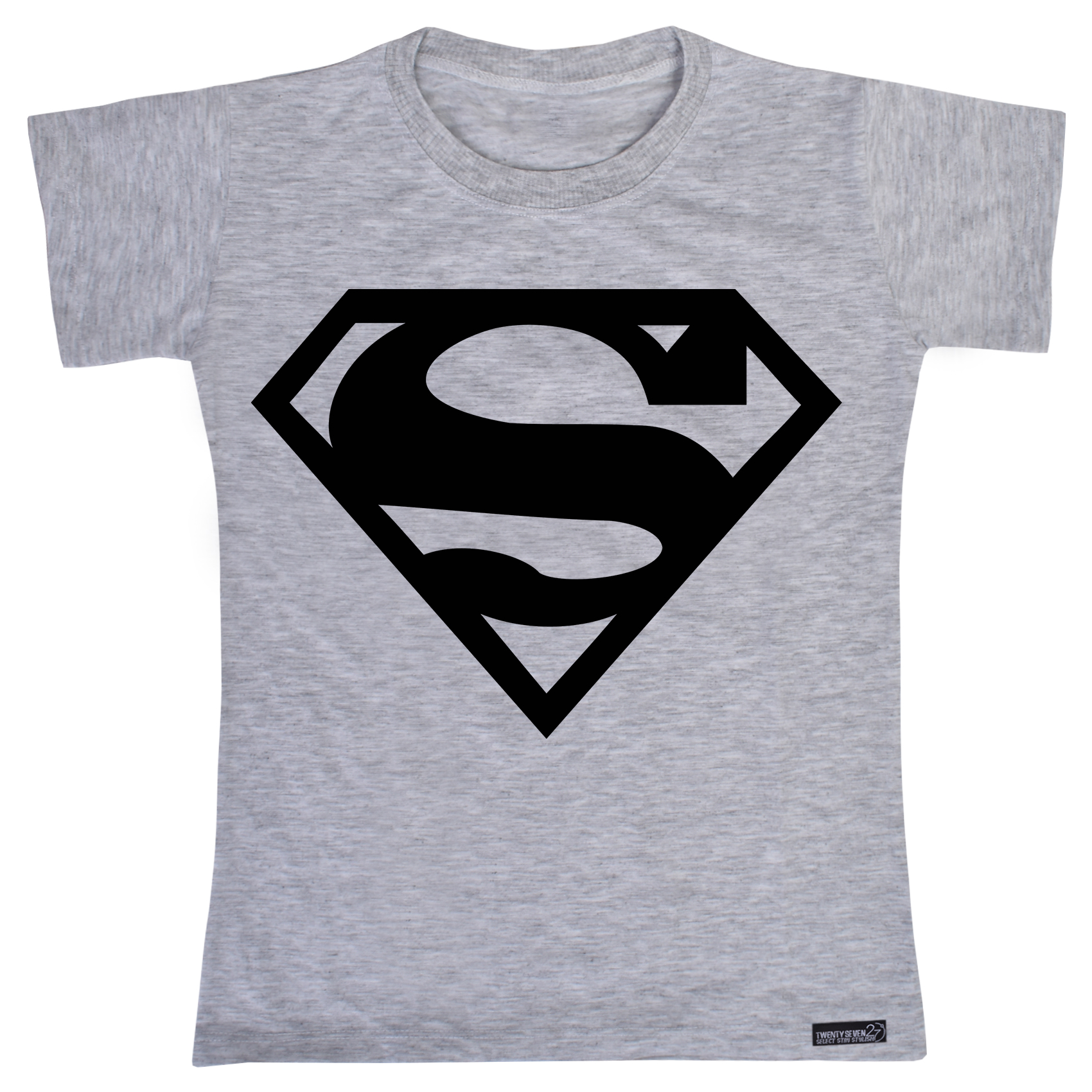 تی شرت آستین کوتاه دخترانه 27 مدل Superman کد MH273