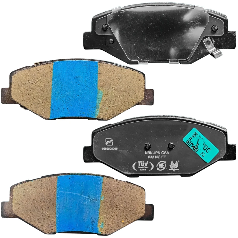 لنت ترمز جلو خودرو فورس مدل کربن سرامیک دو جفت مناسب برای سمند ، دنا سورن