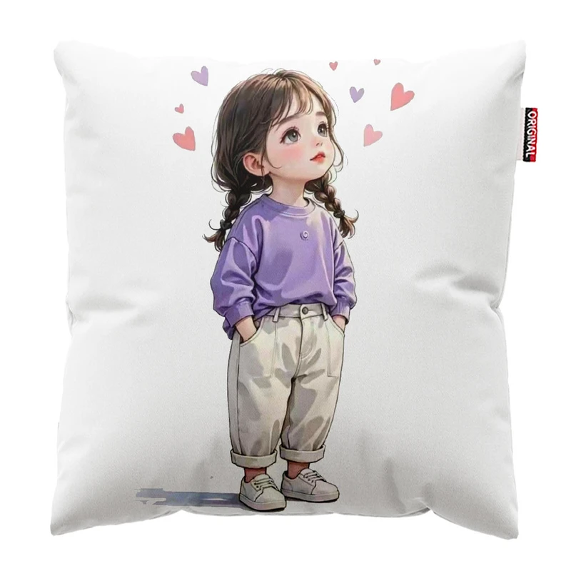 کوسن پاد آفرین مدل  فانتزی کد ۶۵ سایز 30*30 سانتی متر