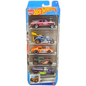 ماشین بازی هات ویلز مدل Hot Wheels Pack-5 HW EXPOSED ENGINES بسته 5 عددی