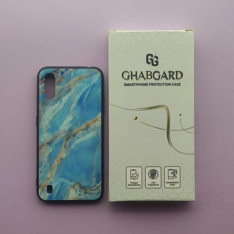 کاور قاب گارد مدل پشت گلس فانتزی مناسب برای گوشی موبایل سامسونگ Galaxy AO1/ M01