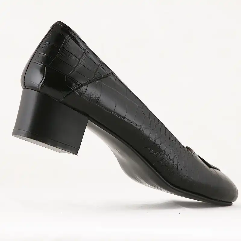 کفش زنانه چرم یلسان مدل آیسو mSk-627-GC