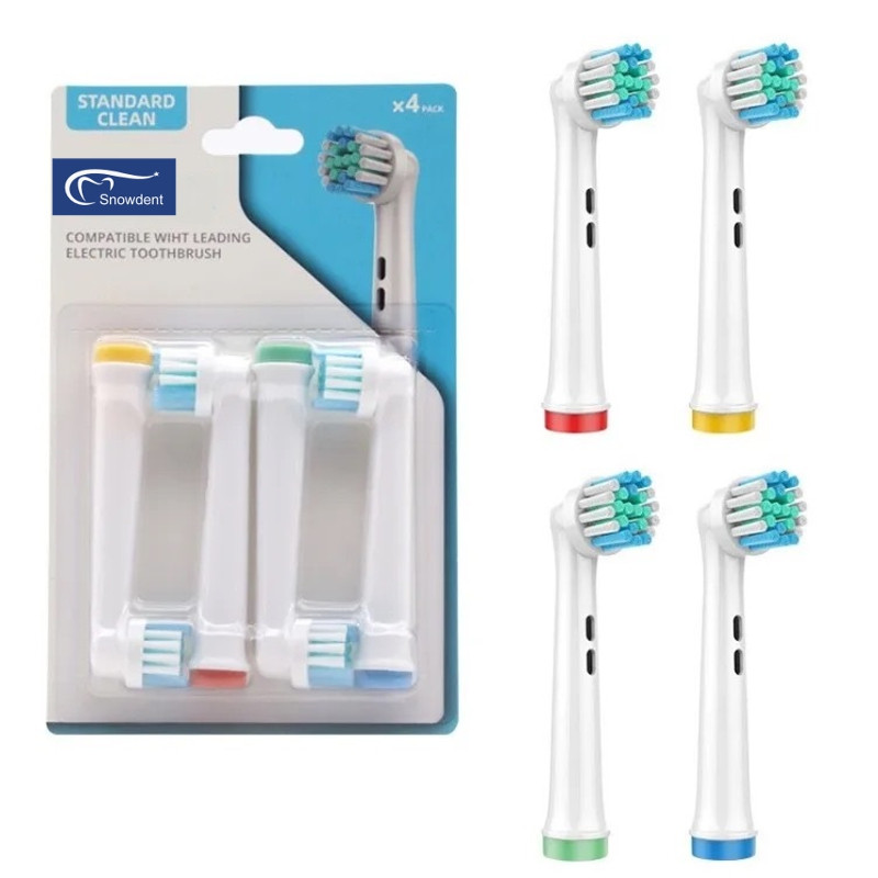 سری یدک مسواک برقی اسنودنت مدل Standard Clean بسته 4 عددی