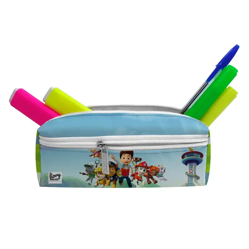 جامدادی مستر راد مدل سه زیپ طرح سگهای نگهبان کد fiory 2536