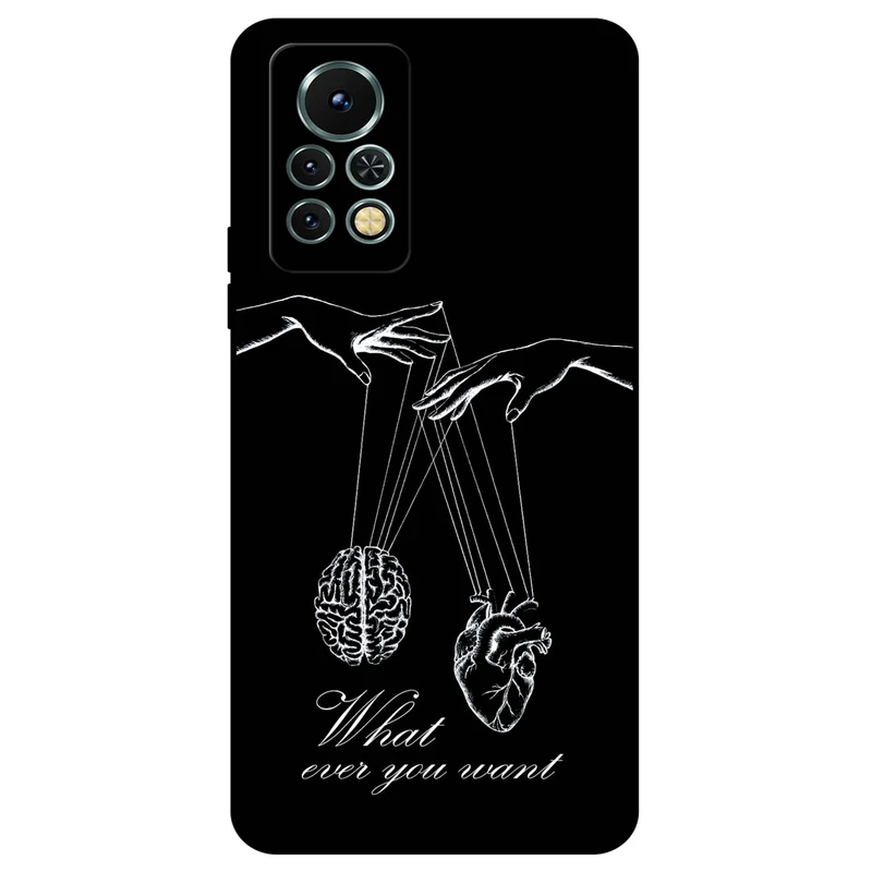 کاور مگافون طرح فکر و احساس مدل 1899 مناسب برای گوشی موبایل اینفینیکس Note 11s / 11 Pro