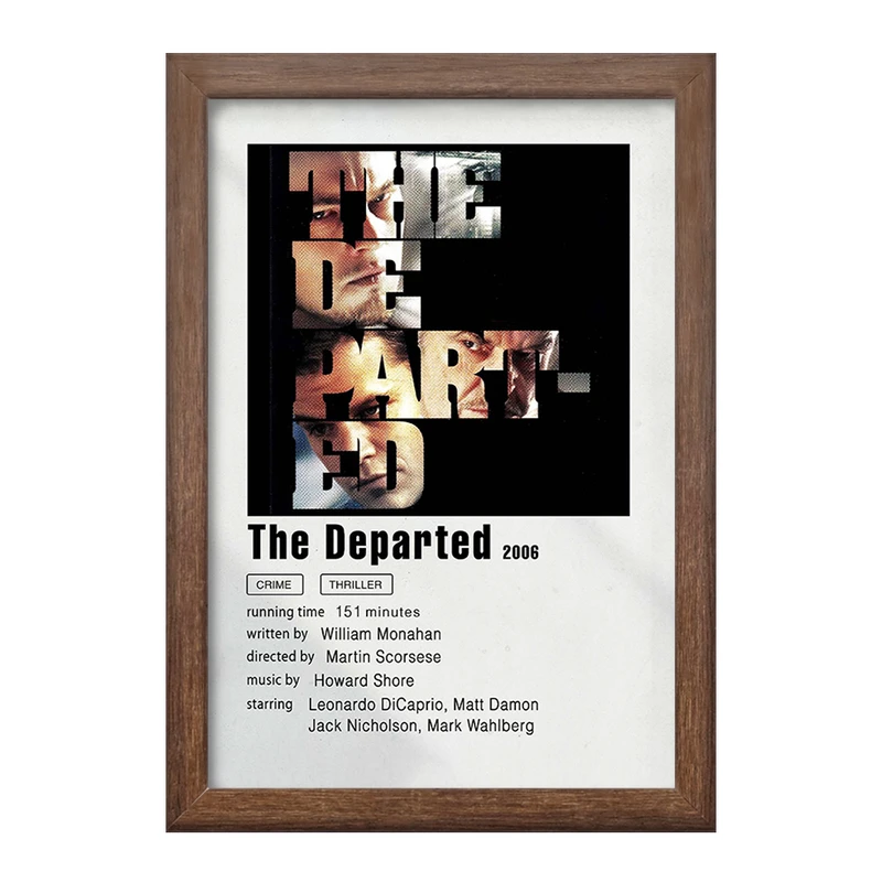 تابلو خندالو طرح جدا مانده (The Departed) کد F11323