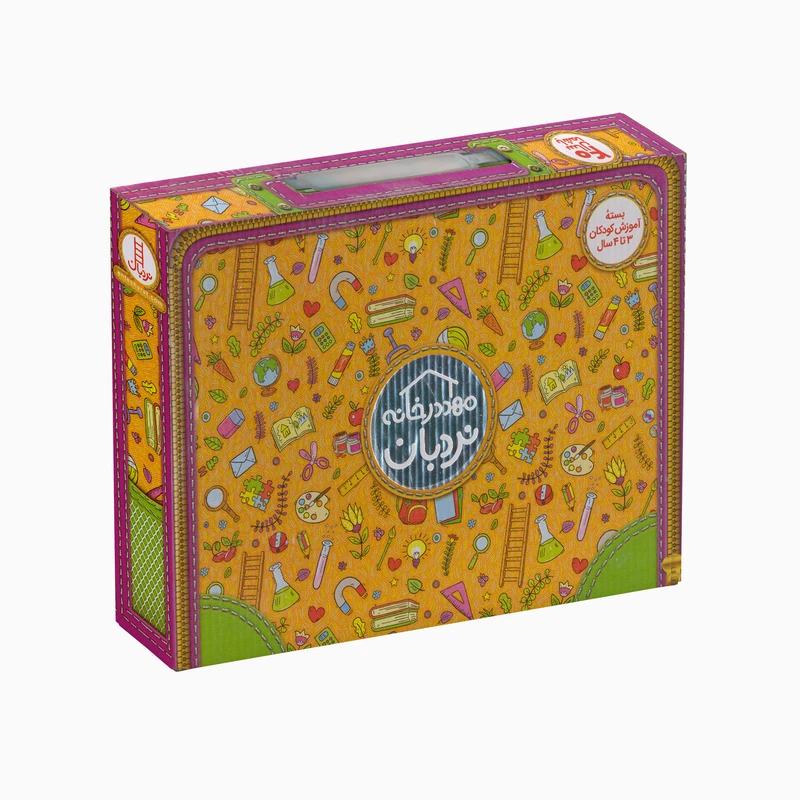 کتاب مهد در خانه 3 تا 4 سال اثر جمعی از نویسندگان انتشارات فنی ایران 5 جلدی