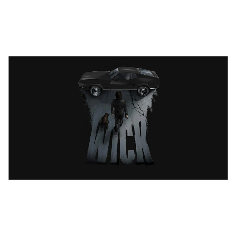 تابلو شاسی مدل فیلم جان ویک، John Wick کد 0080