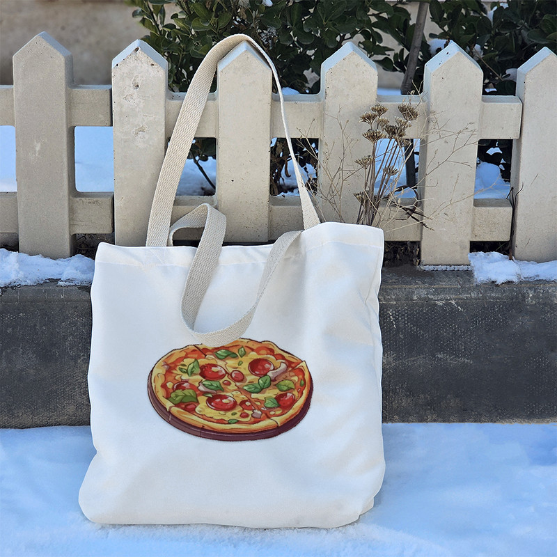 ساک خرید خندالو مدل پیتزا Pizza کد H716