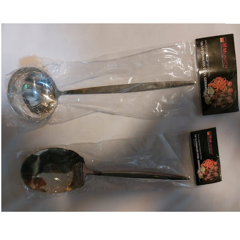 سرویس کفگیر و ملاقه 2 پارچه مونیخ مدل s18