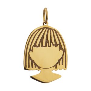 نقد و بررسی آویز گردنبند طلا 18 عیار زنانه مایا ماهک مدل MM1384 طرح مو چتری از مجموعه گیسو توسط خریداران