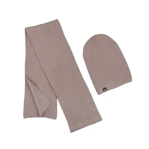 ست کلاه و شال گردن بافتنی مدل SB-SS-20129