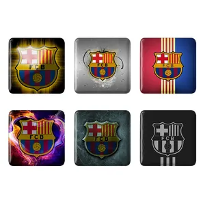 مگنت خندالو طرح باشگاه بارسلونا FC Barcelona کد 1689B مجموعه 6 عددی