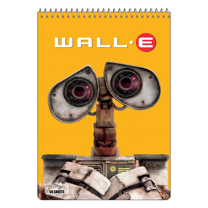 دفتر نقاشی 50 برگ سیمی کارنیکا طرح WALL E کد 16846