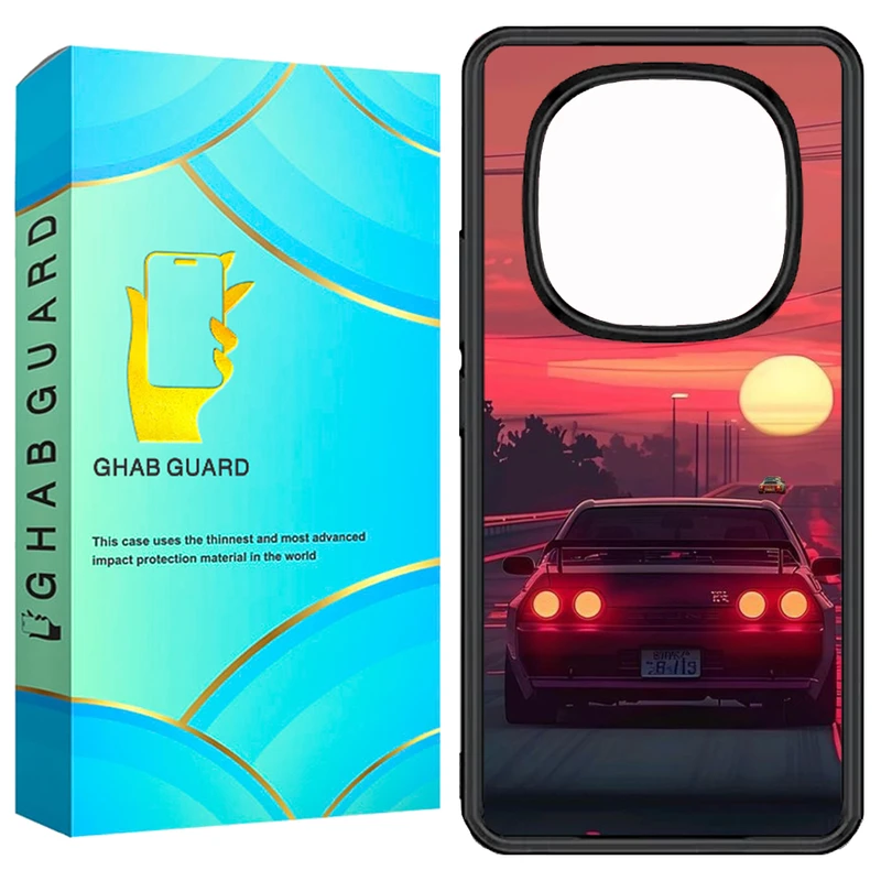 کاور قاب گارد طرح ماشین مدل GN14P مناسب برای گوشی موبایل شیائومی Redmi Note 14 Pro 5G / Note 14 Pro Plus 5G