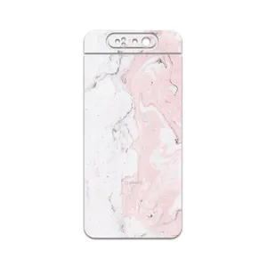 MAHOOT Blanco-Pink-Marble Cover Sticker for Samsung Galaxy A80