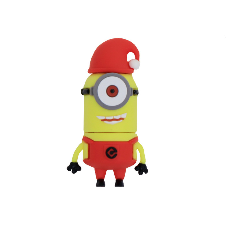 فلش مموری طرح  Minion Christmas مدل DPL1012 ظرفیت 128 گیگابایت