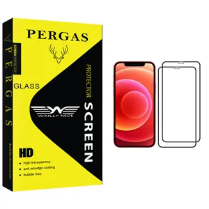 Waily Nice Pergas Glass Screen Protector For Apple iPhone 12 mini Pack Of 2