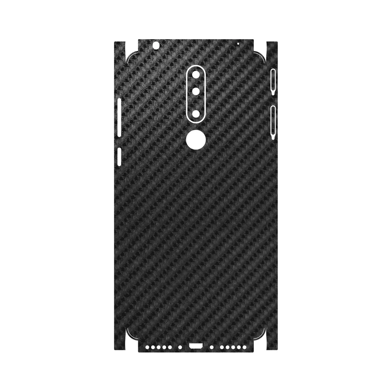 برچسب پوششی ماهوت مدل Shine-Carbon-Fiber-FullSkin مناسب برای گوشی موبایل نوکیا 3.1 Plus