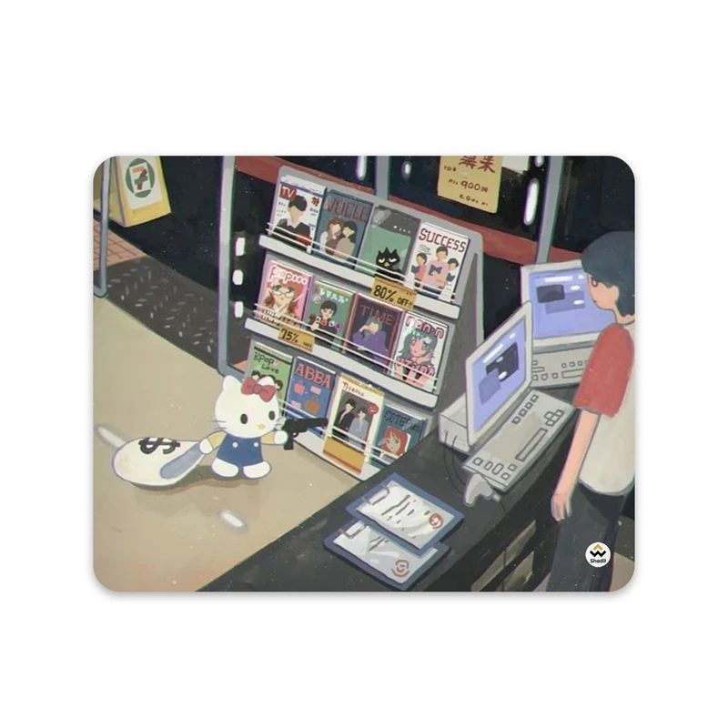 ماوس پد شادیت مدل هلو کیتی کد218 سایز 24*19 سانتی متر