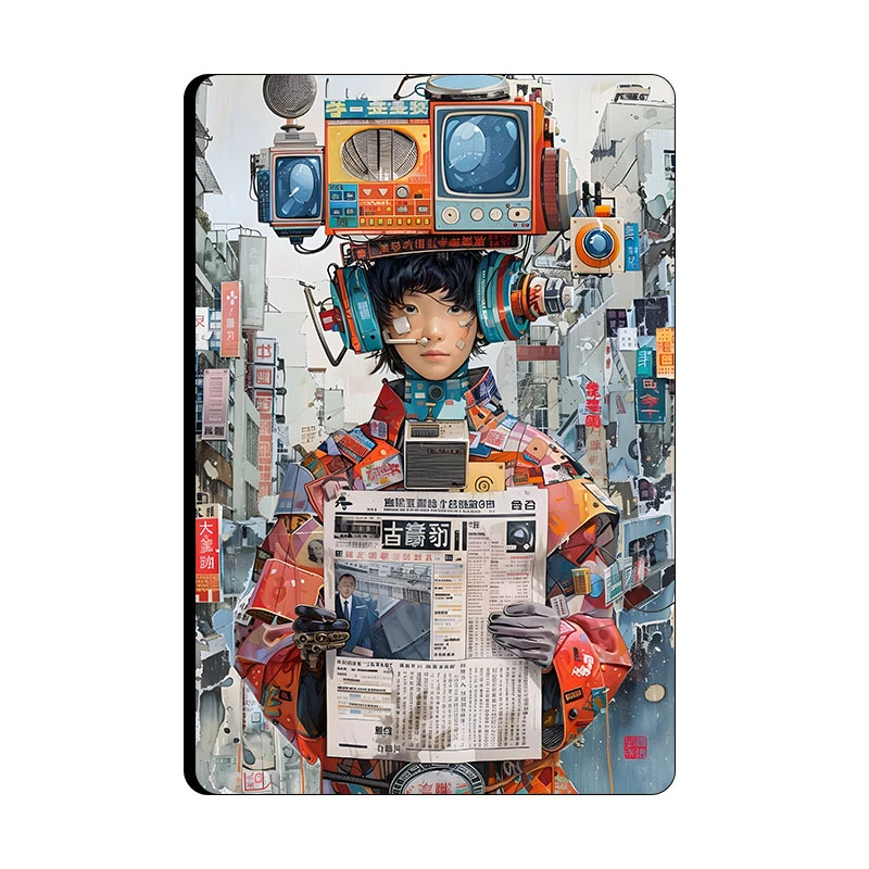 تابلو شاسی طرح گرافیتی  کد 1008