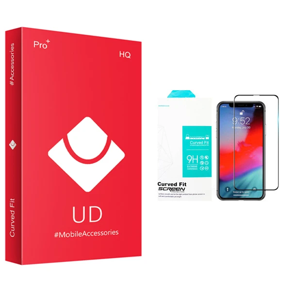 محافظ صفحه نمایش سرامیکی مات  یو دی مدل +PRO مناسب برای گوشی موبایل اپل Iphone X/ Xs