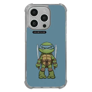 AKAM AMC-WTA15PRO-NINJA TURTLES4 Cover For Apple iPhone 15 Pro