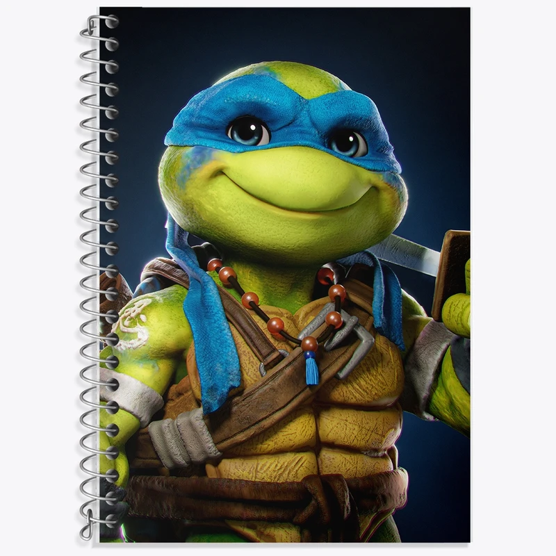 دفتر لغت 50 برگ خندالو طرح لاکپشت های نینجا کد F1870