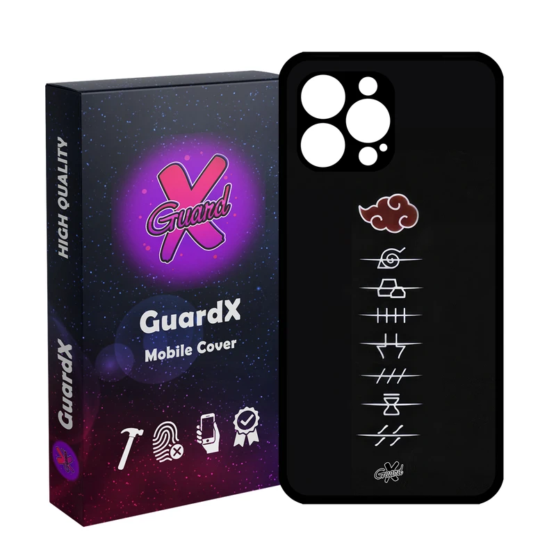 کاور گارد ایکس طرح Naruto Anime مدل Glass10586 مناسب برای گوشی موبایل اپل iPhone 12 Pro