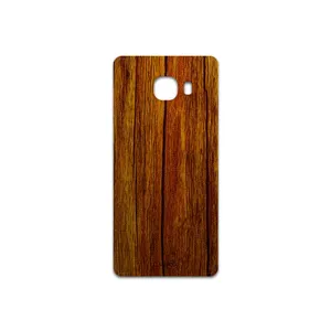 MAHOOT Orange-Wood Cover Sticker for Samsung Galaxy C5