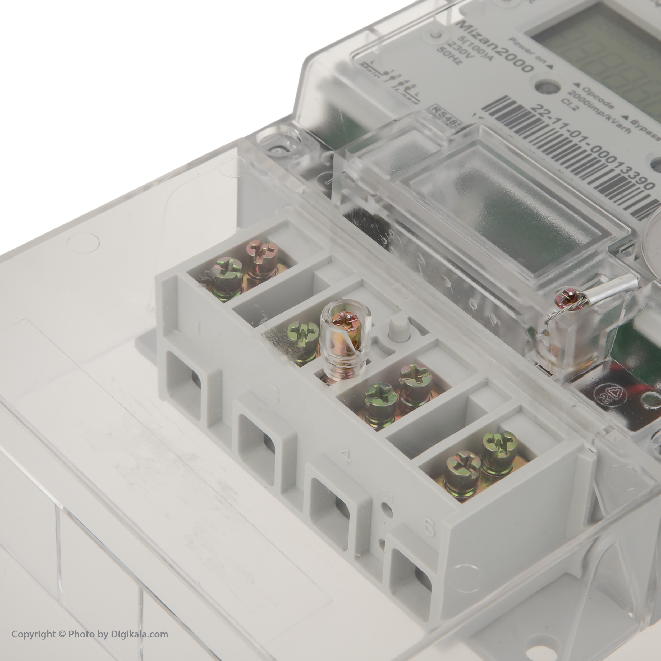 کنتور فرعی برق تک فاز شرکت کنتورسازی ایران مدل Mizan2000 کد 001