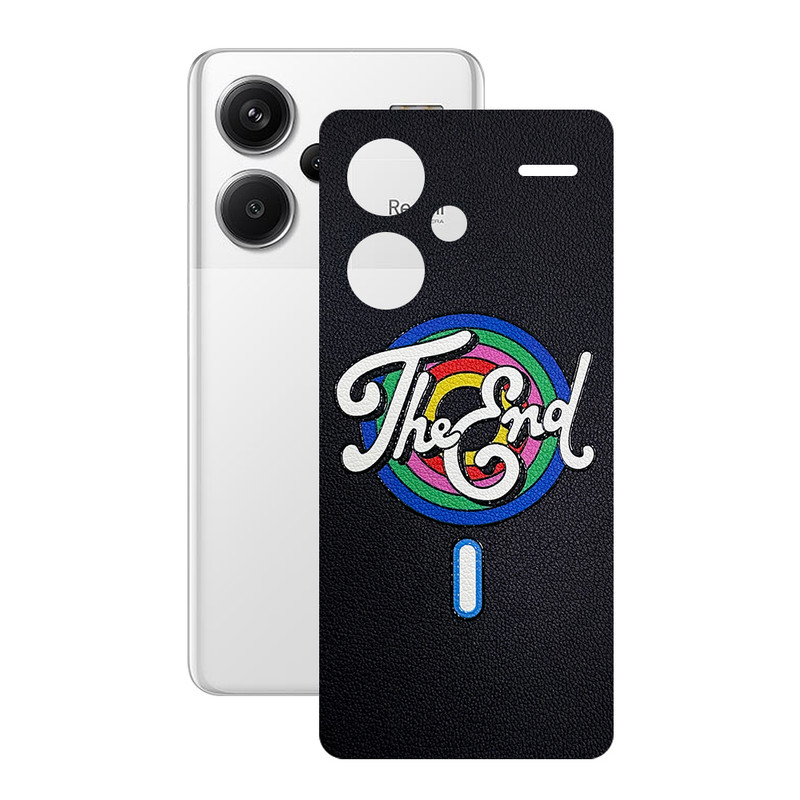 برچسب پوششی ریمکس مدل Leth طرح THE END مناسب برای گوشی موبایل شیائومی Redmi Note 13 Pro Plus