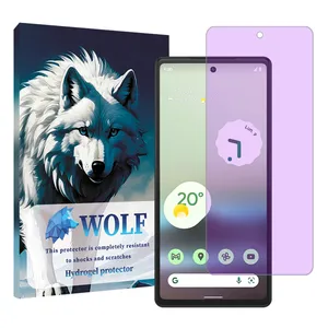Wolf Tough model anti violet screen Protector Suitable for Google Pixel 6a Mobile Phone