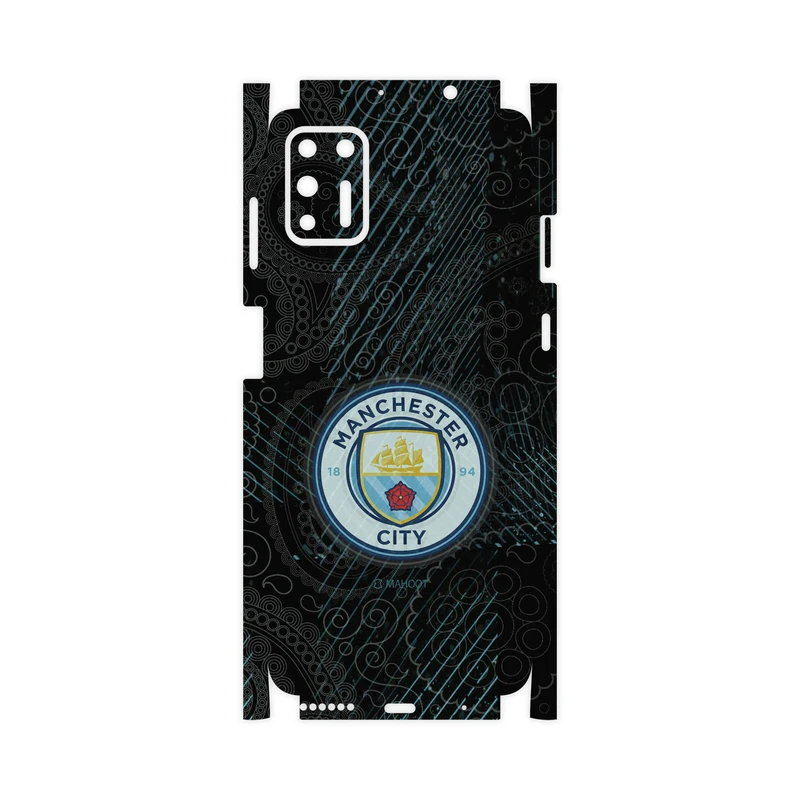 برچسب پوششی ماهوت مدل Manchester-City-FullSkin مناسب برای گوشی موبایل موتورولا Moto G9 Plus