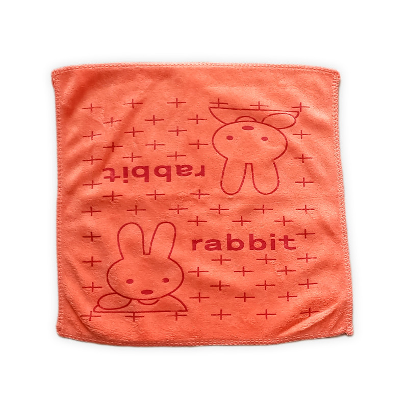 دستمال نظافت مدل میکروفایبر طرح خرگوش مجموعه 2 عددی