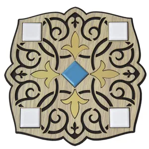 زیربشقابی طرح کاشی کد 01