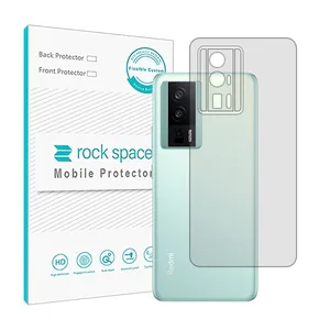 Transparent Rockspace HyGEL phone back protector suitable for Xiaomi Redmi K60 mobile phone