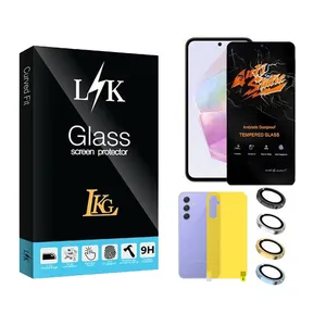 LKG Antistatic Screen Protector Suitable For Samsung Galaxy A35 5G Mobile Phone With Back Protector And Lens Protector