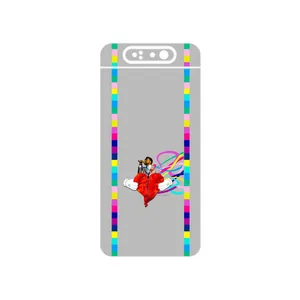 MAHOOT Collage of Heartbreak Cover Sticker for Samsung Galaxy A80