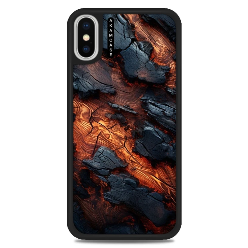 کاور آکام مدل AMC-WAX-WOOD-13 مناسب برای گوشی موبایل اپل iPhone X/Xs
