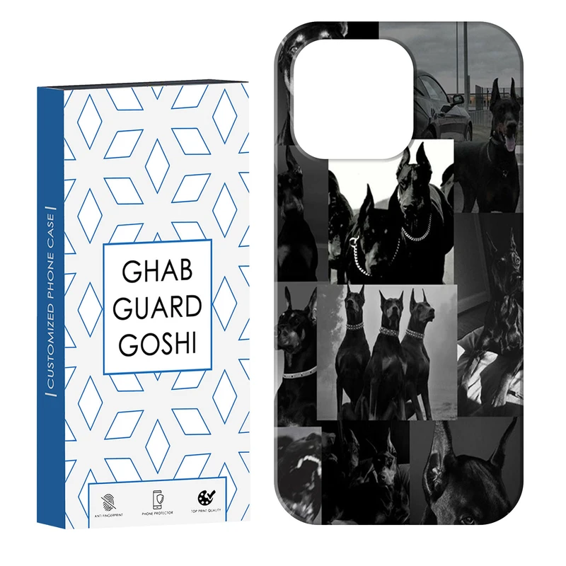 کاور قاب گارد گوشی طرح سگ وحشی کد Dimo-502 مناسب برای گوشی موبایل اپل IPHONE 16 PRO   
