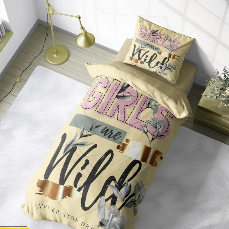 سرویس خواب مدل دخترانه کد ۹۰۳ یک نفره ۴ تکه